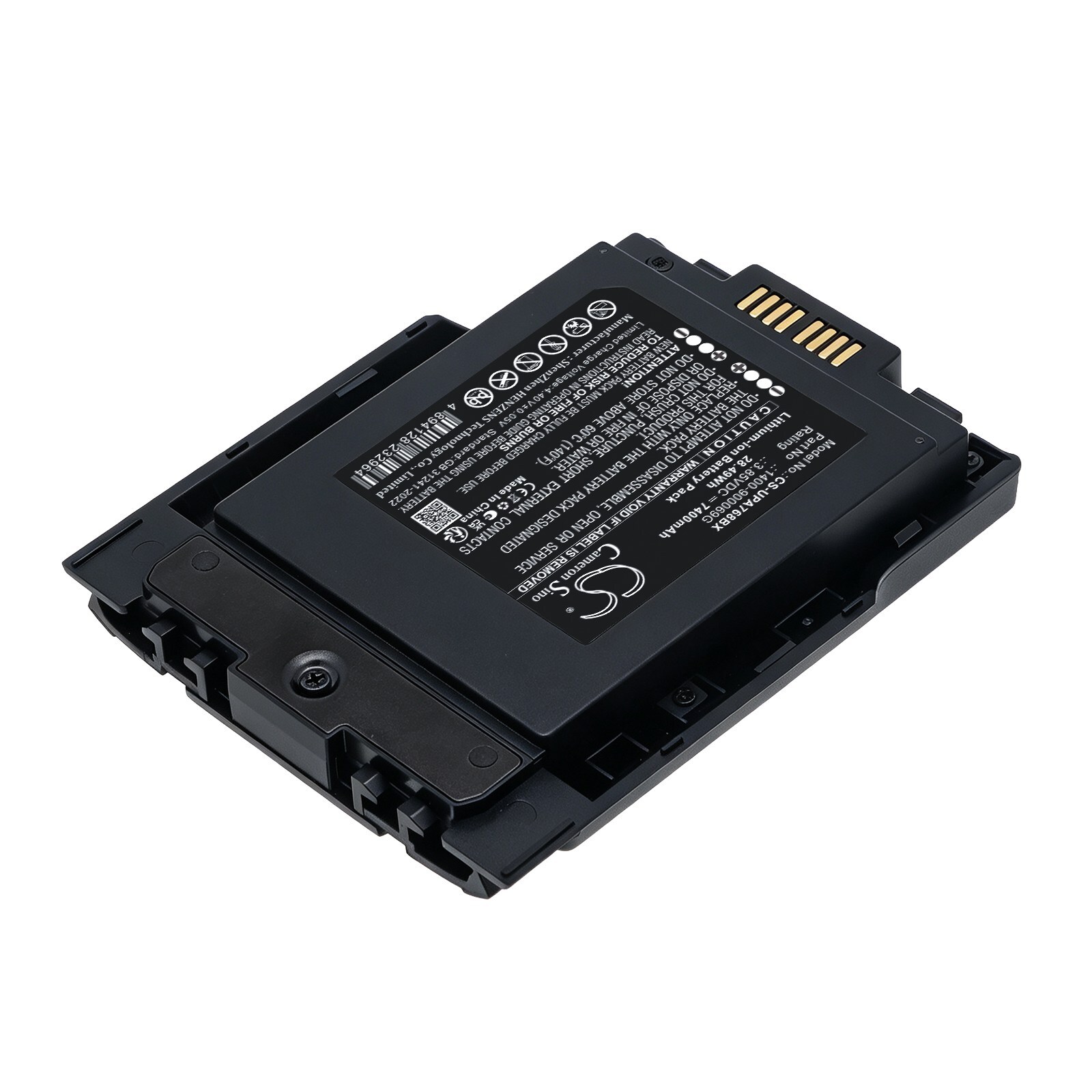 Akku Unitech PA768- ja PA768 Rugged Mobile Computer -viivakoodilukijalle