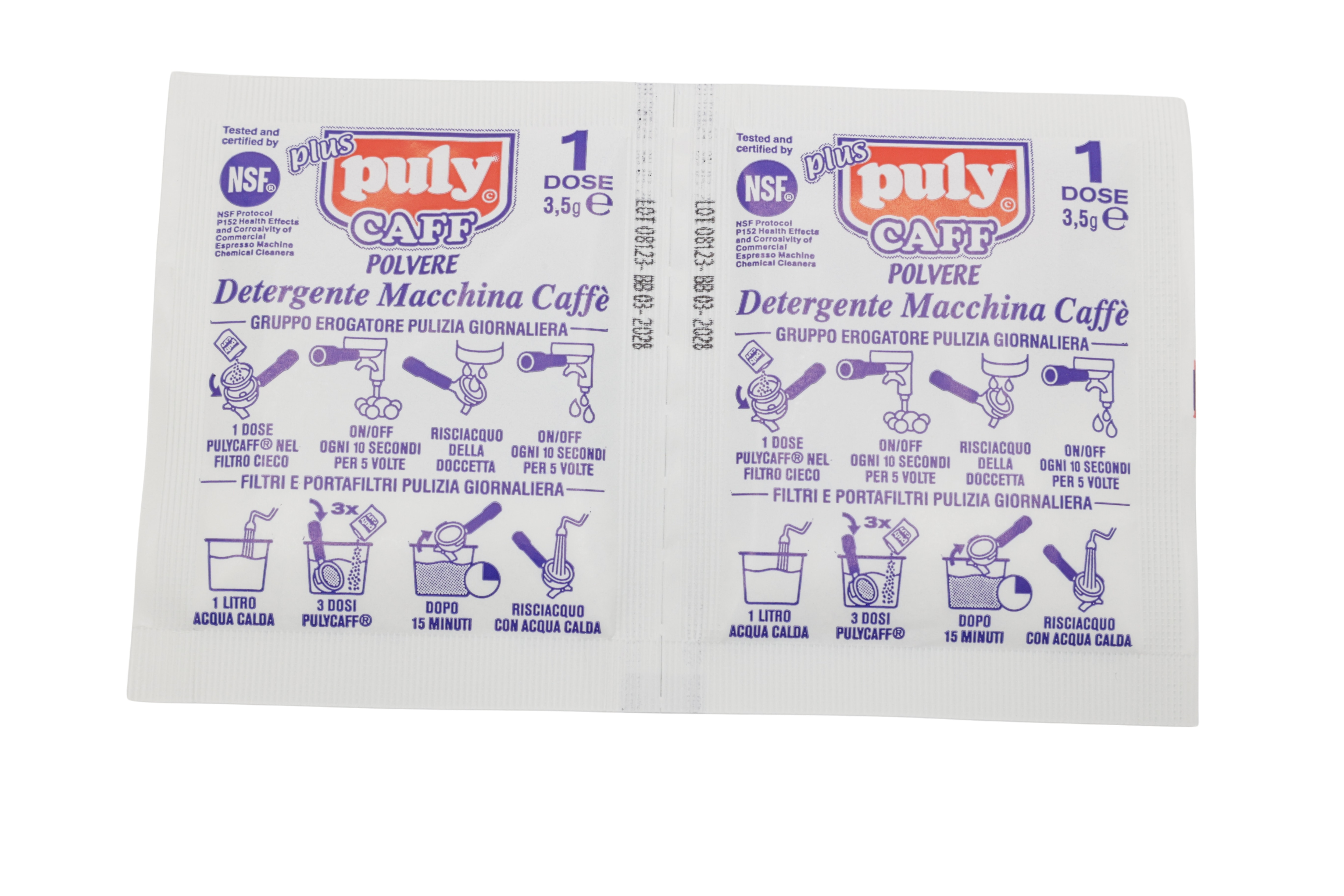 Lelit panimopään puhdistusaine 40 kpl.