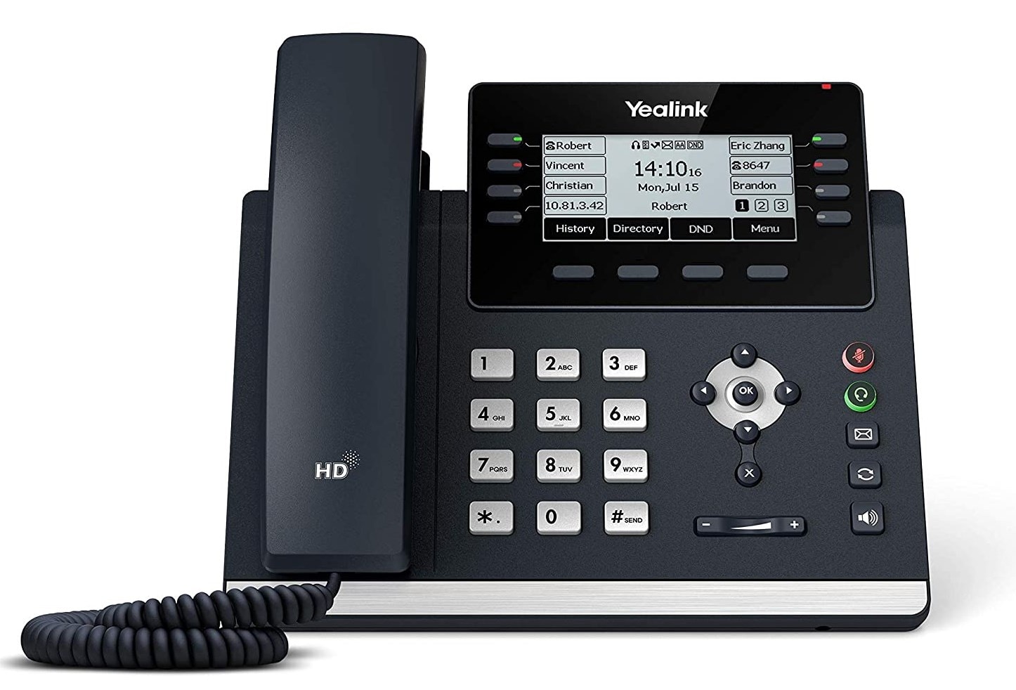 Yealink SIP-T43U SIP IP-Puhelin PoE Business