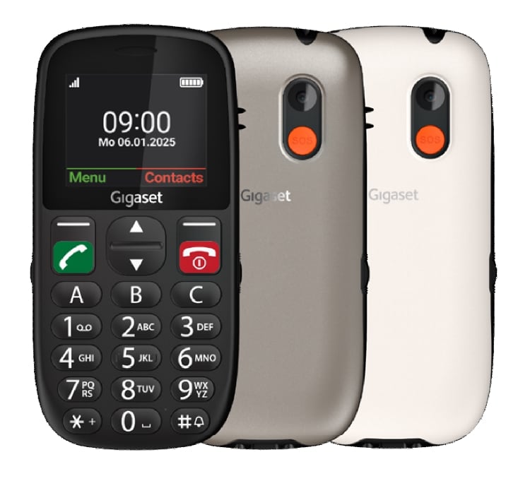 Gigaset GL395 Dual Sim Musta
