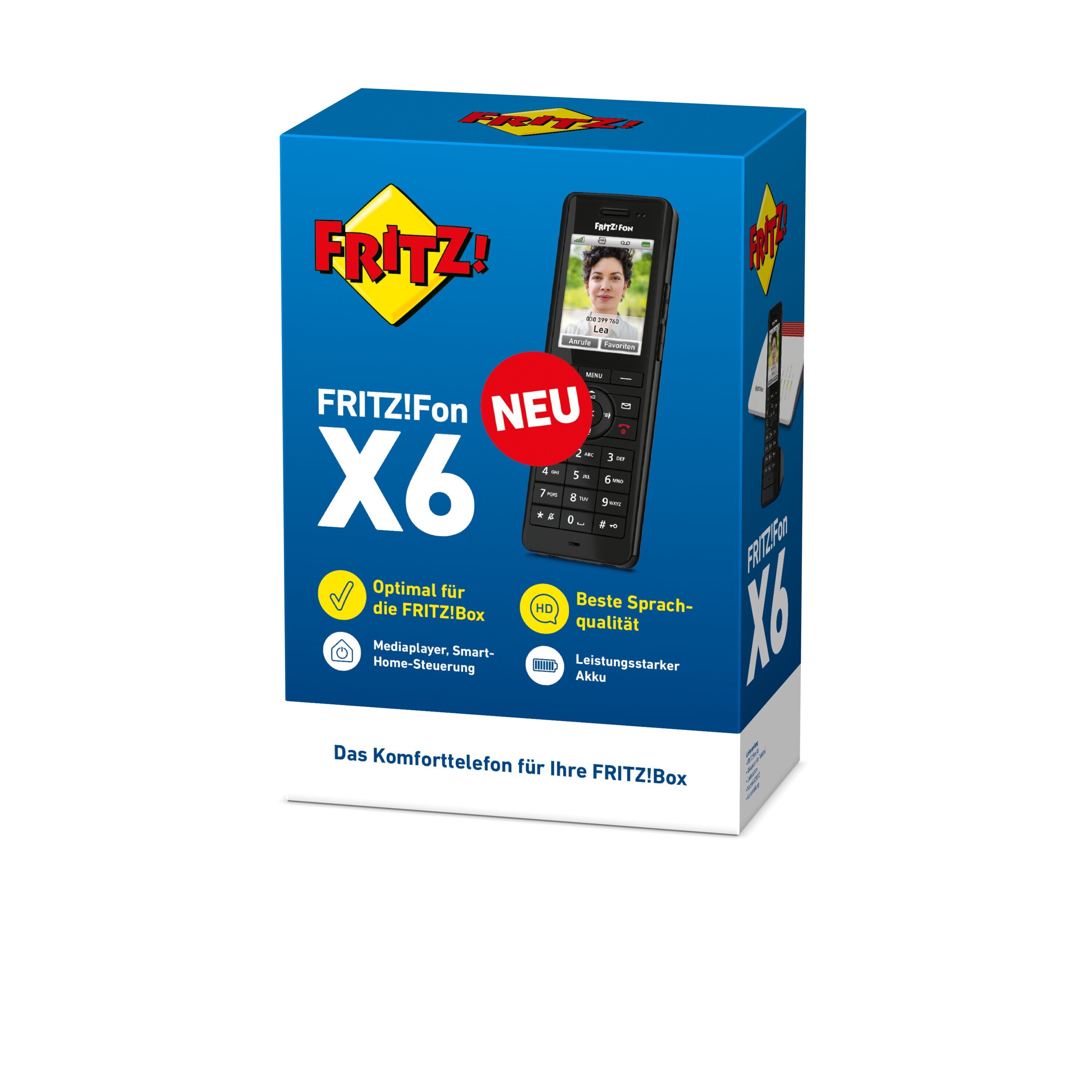 FRITZ!Fon X6 musta