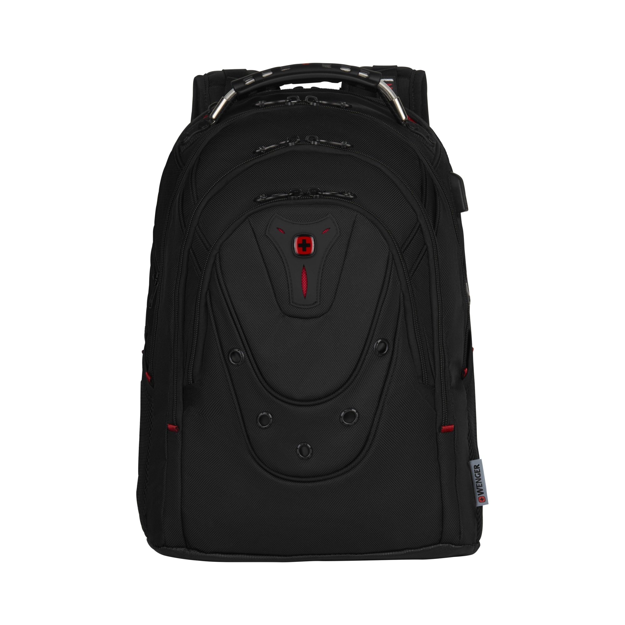 "Wenger Ibex Ballistic Deluxe -reppu 14–16 tuuman kannettavalle tietokoneelle, tablet-tasku – musta"