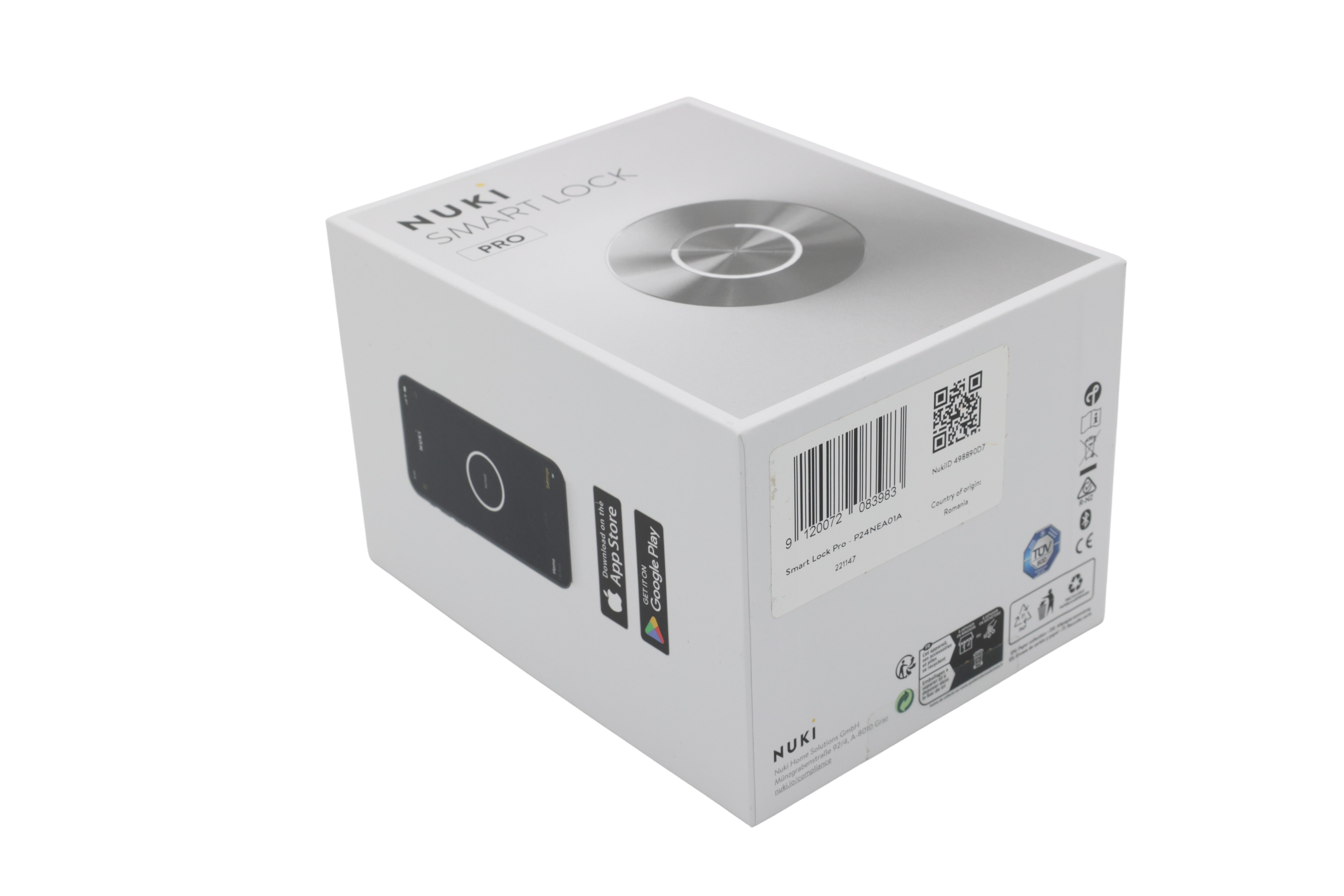 Bluetooth, WLAN & Materia, Nuki 221147 Älykäs lukko Pro