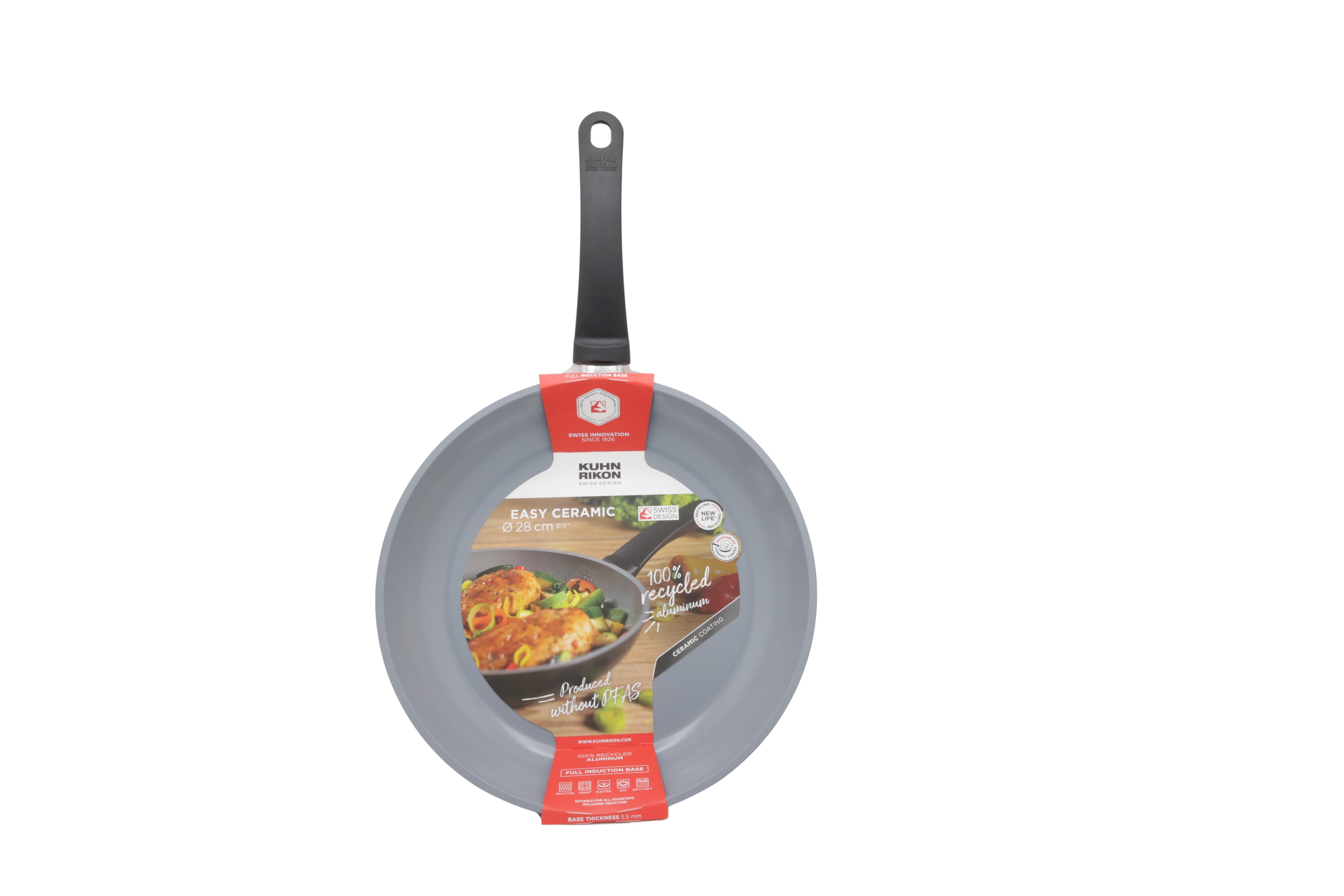 Kuhn Rikon EASY CERAMIC -paistinpannu, halkaisija 28 cm