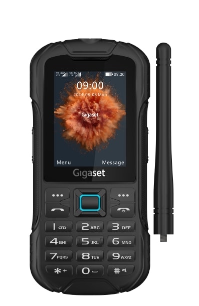 Gigaset GLX8 ACTIVE Duo Dual Sim Musta