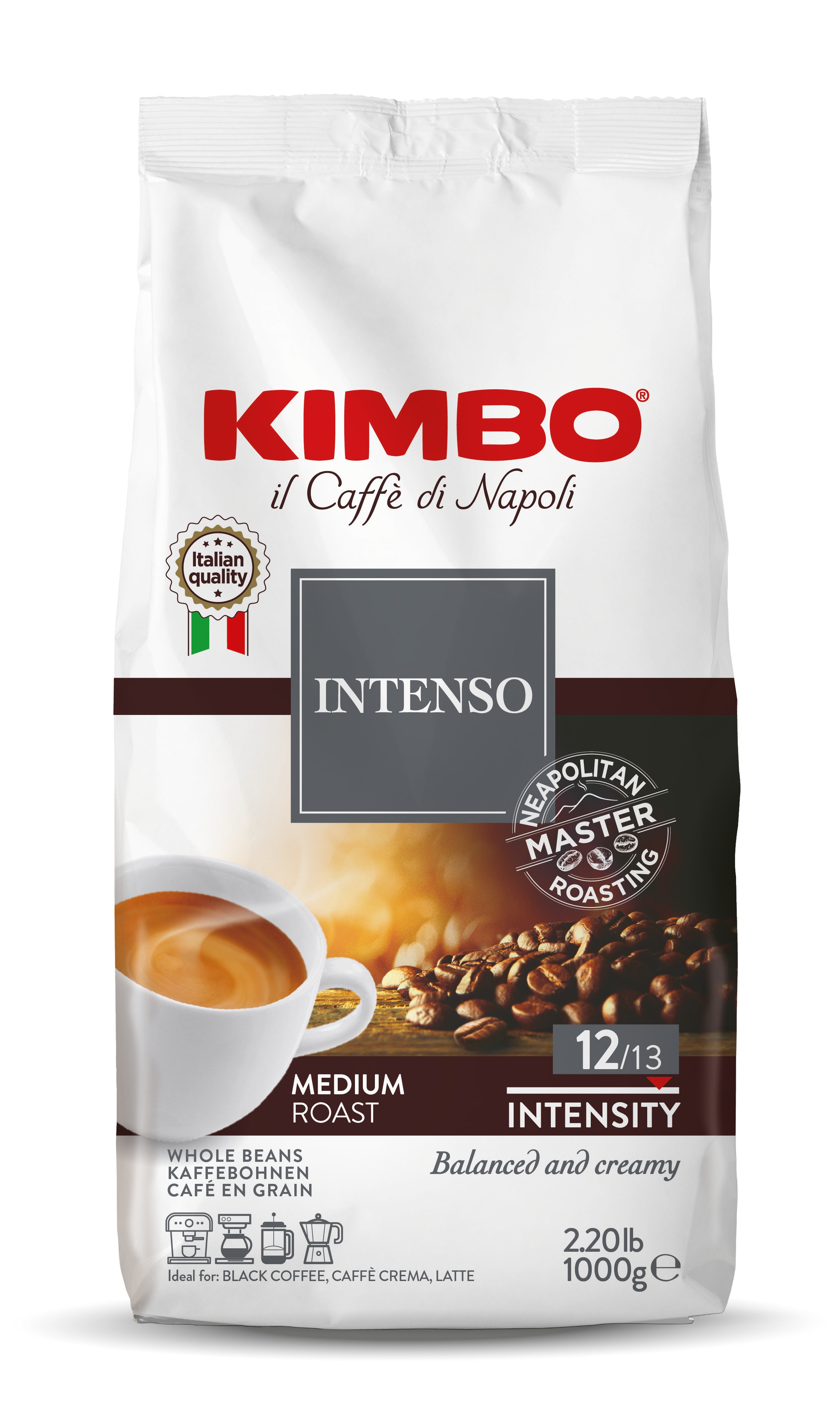 Kimbo Intenso 1kg papuja