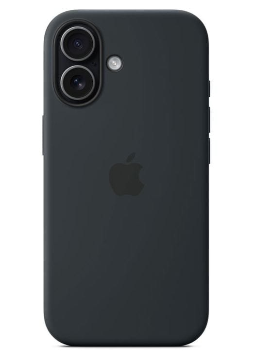 Apple Silikoni picotelo iPhone 17 MagSafella (musta)