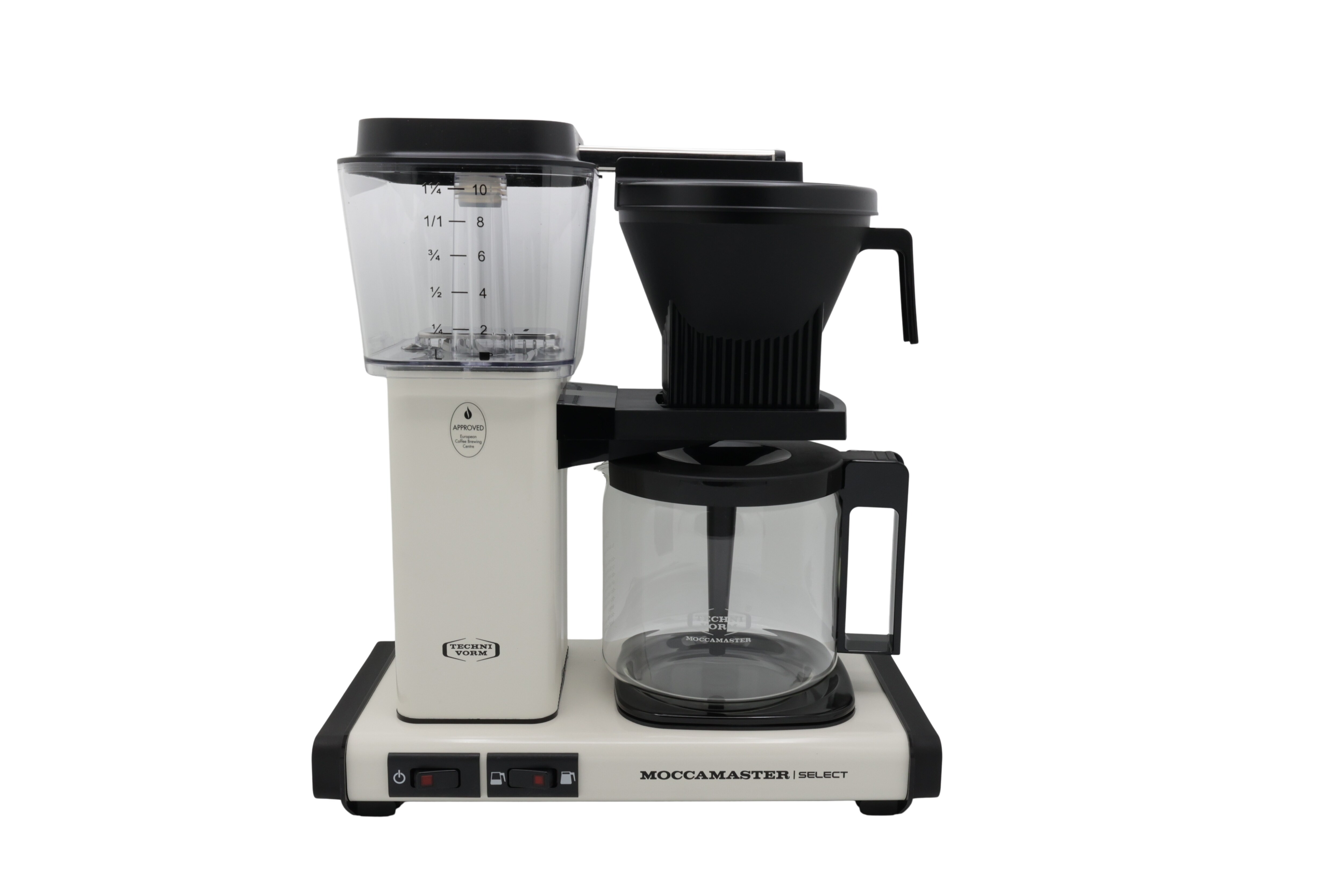 valkoinen, 1, Moccamaster 53974 KBG Select, 25L, kahvinkeitin