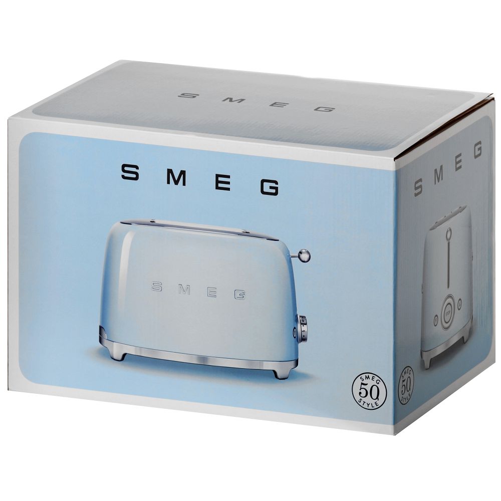 Smeg TSF01RDEU Paahdin 2 viipaletta punainen