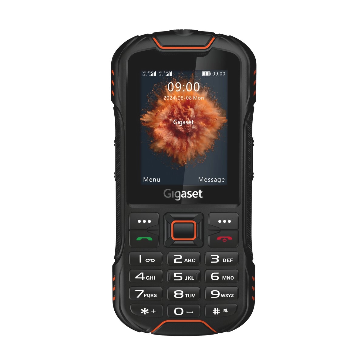 Gigaset GLX8 Plus -ominaisuuspuhelin musta