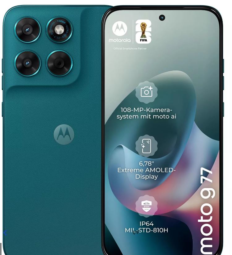 Motorola Moto G77 5G 256GB sävytetty kuusi
