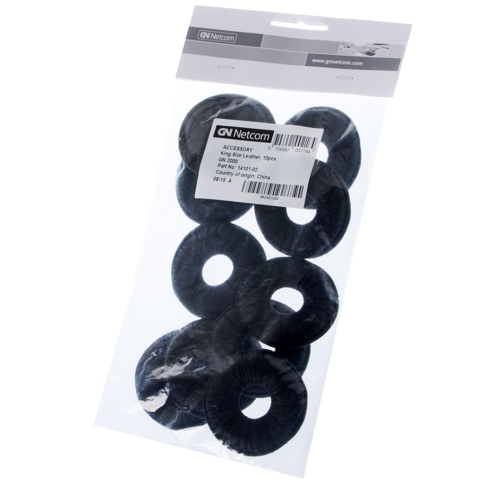 Jabra Korvatyynyt nahkajäljitelmää GN1900/2000, BIZ 1500 (10 kpl)