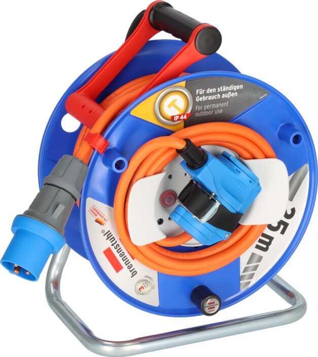 Brennenstuhl kaapelikela Garant CEE 3 IP44 Camping/Maritime 232m sininen/oranssi