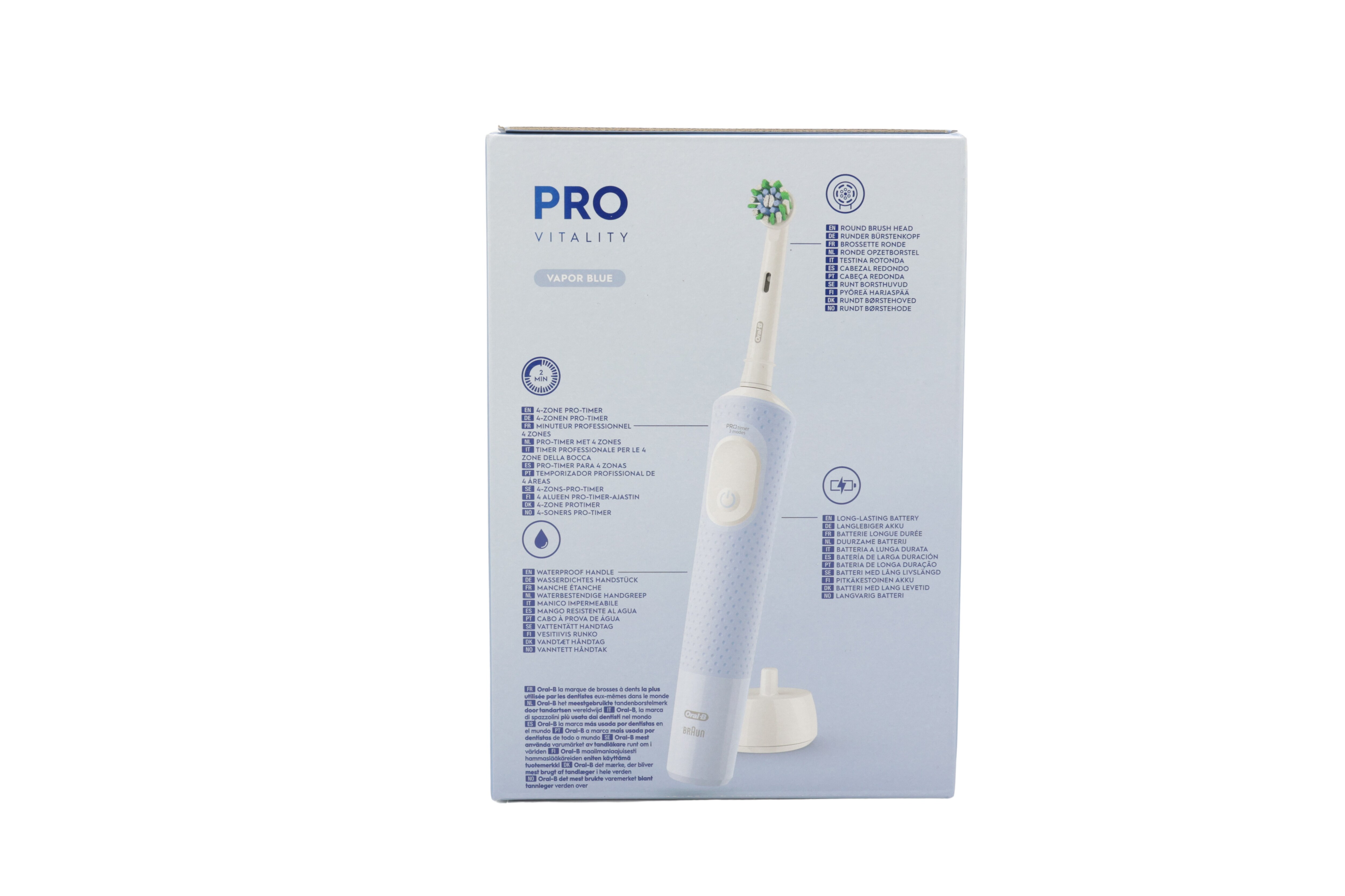 musta/sininen, Braun Oral-B Vitality Pro D103 Duo