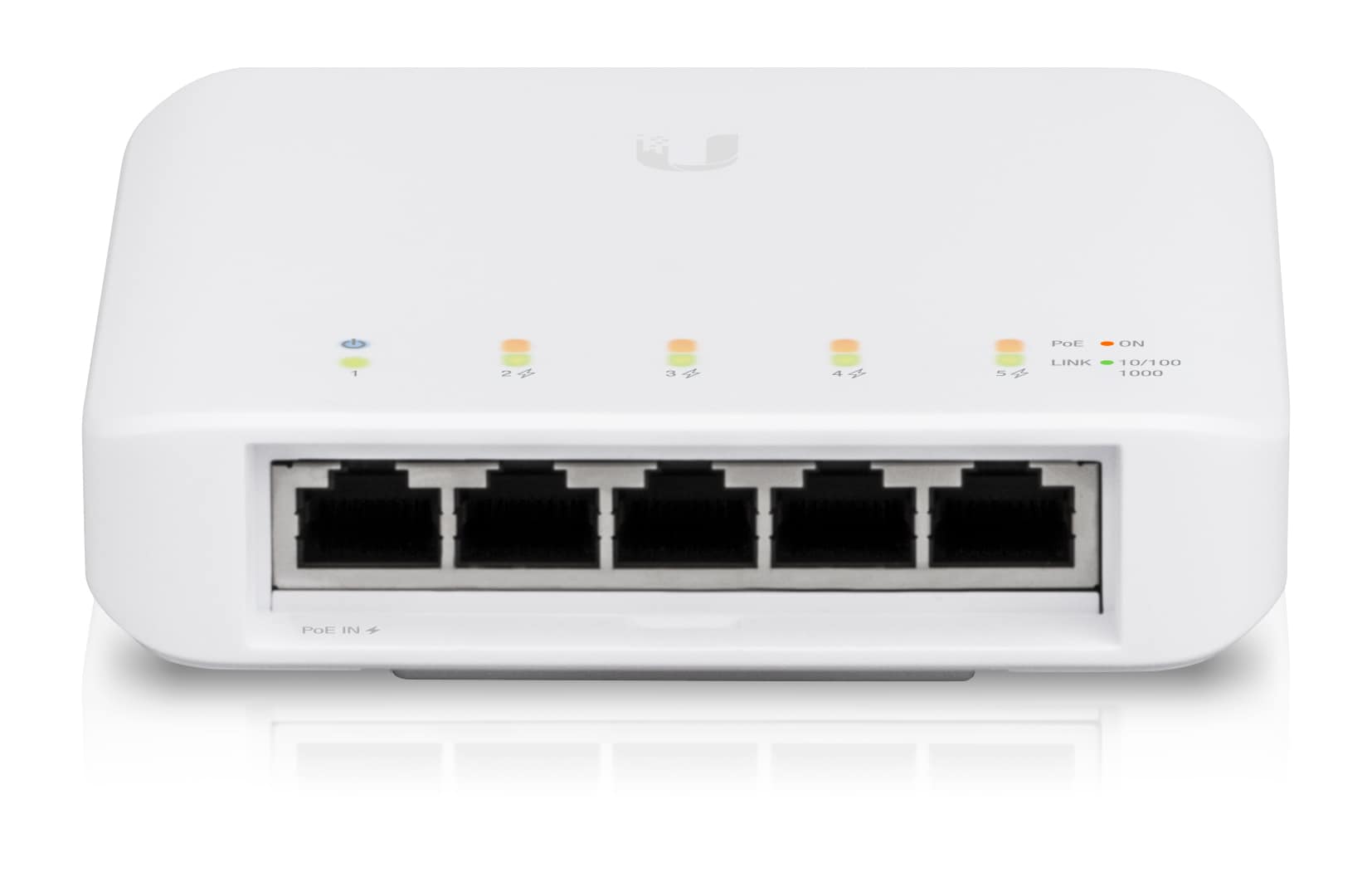 Ubiquiti UniFi-kytkin USW-FLEX -hallittu - 1xGbE (PoE) 4xGbE