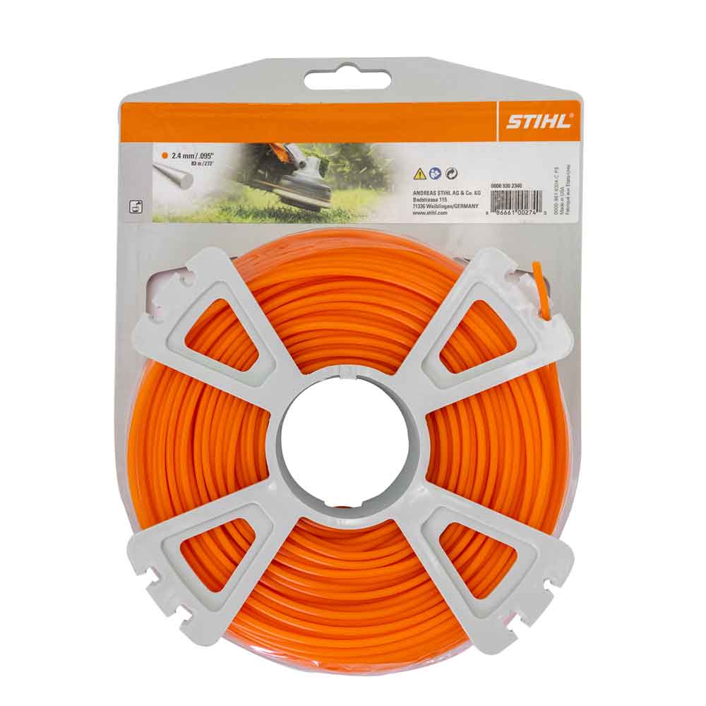 oranssi 2, Stihl 9302340 Polyamidimuovinen niittonaru, 4 mm x 83 m