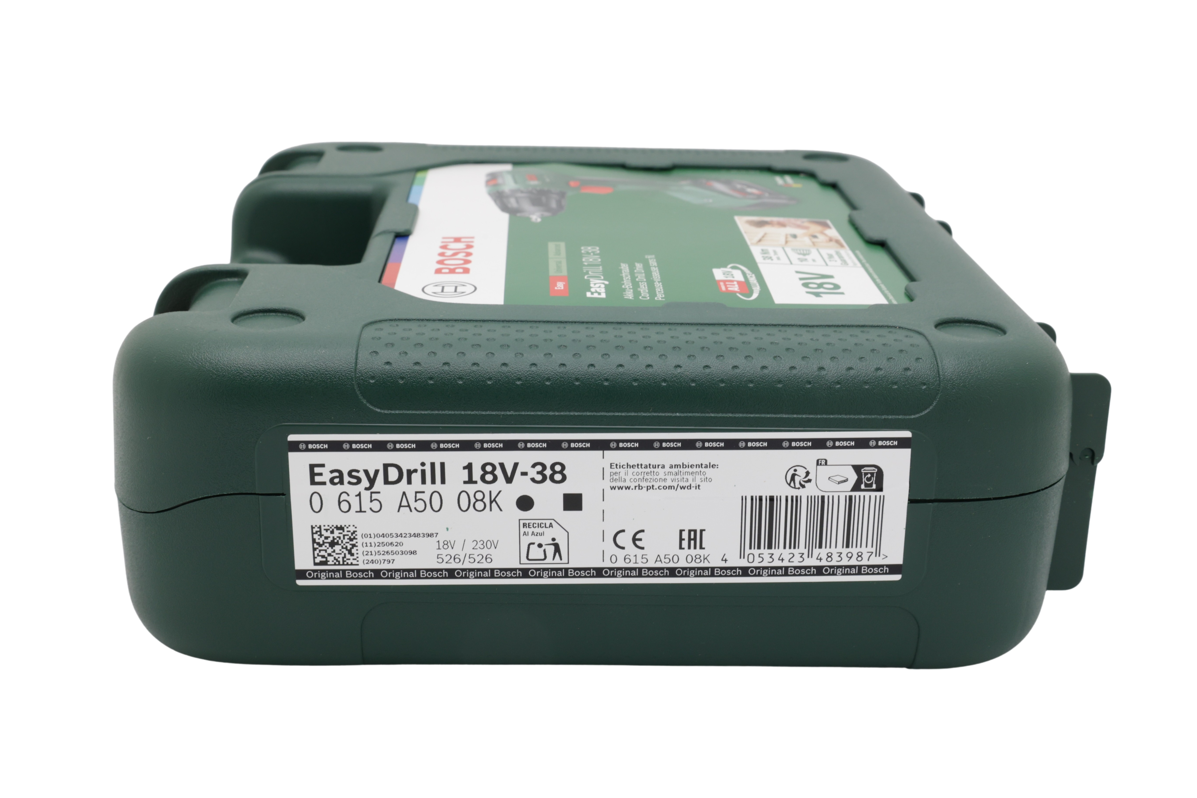 Bosch EasyDrill 18V-38 pora-ruuvinväännin 18 V 0615A5008K / Ruuvinväännin / Johdoton porakone