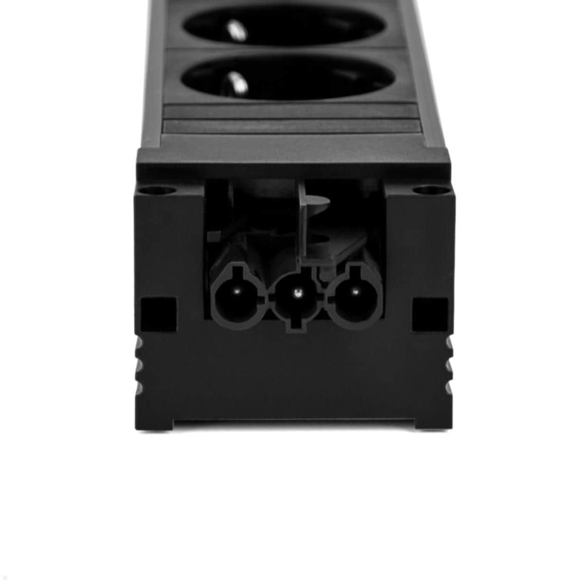 Bachmann STEP BASE 6-tie pistorasiapistorasia, musta
