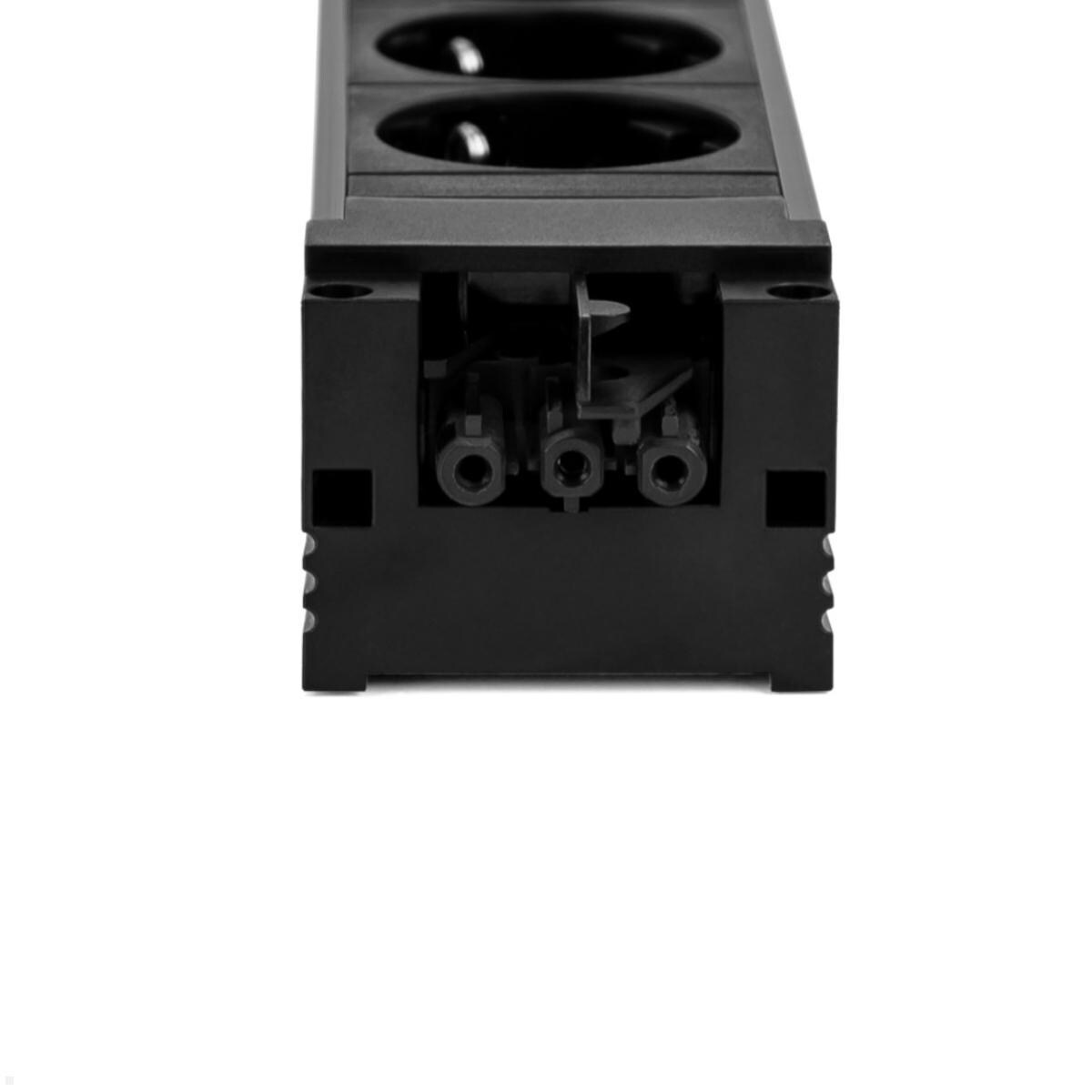 Bachmann STEP BASE 6-tie pistorasiapistorasia, musta