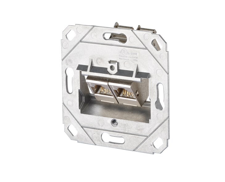 METZ CONNECT E-DAT-moduuli 2 porttia UP0 Cat.6A