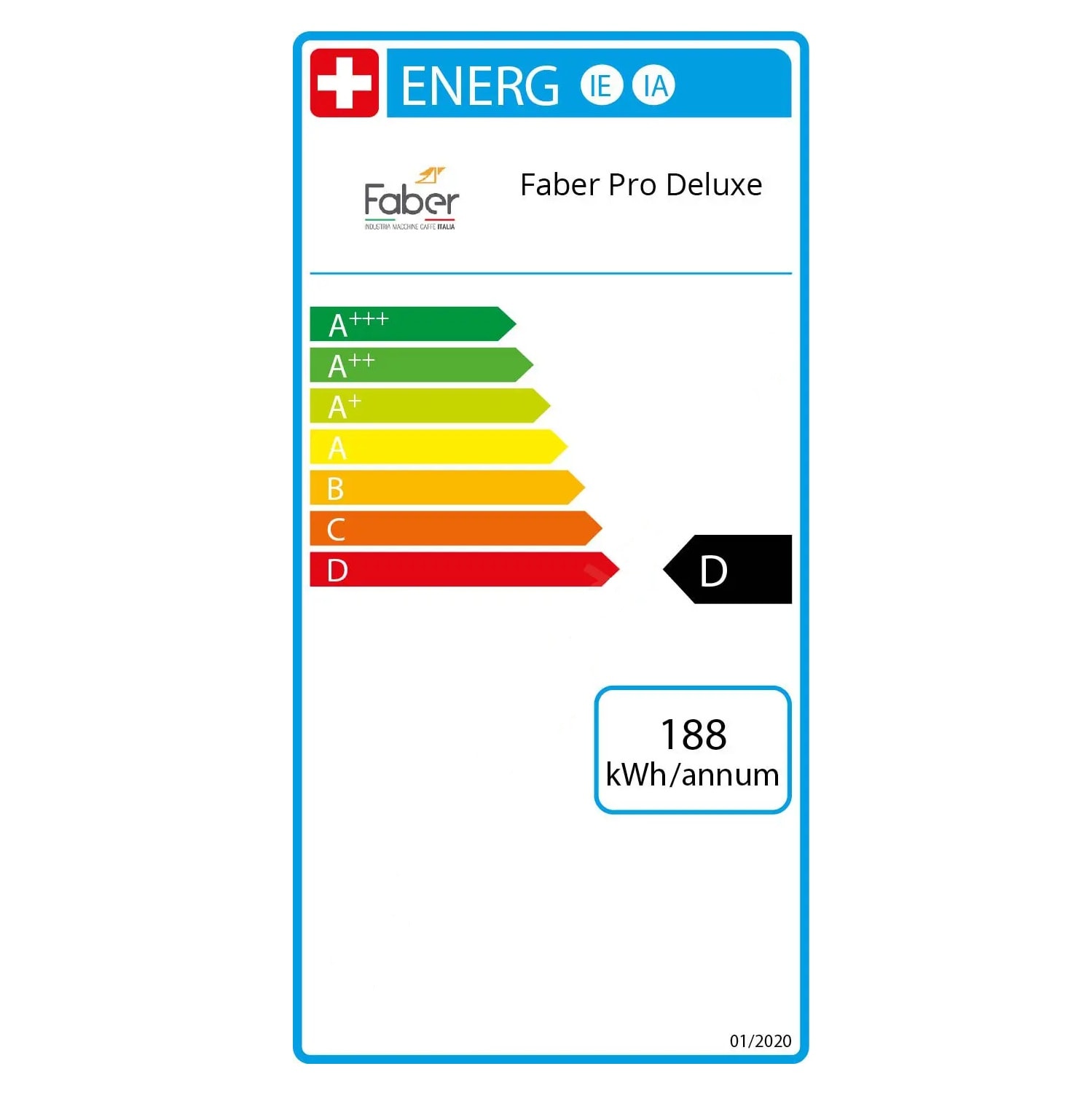 Faber Pro Deluxe Navy Blue Chrome