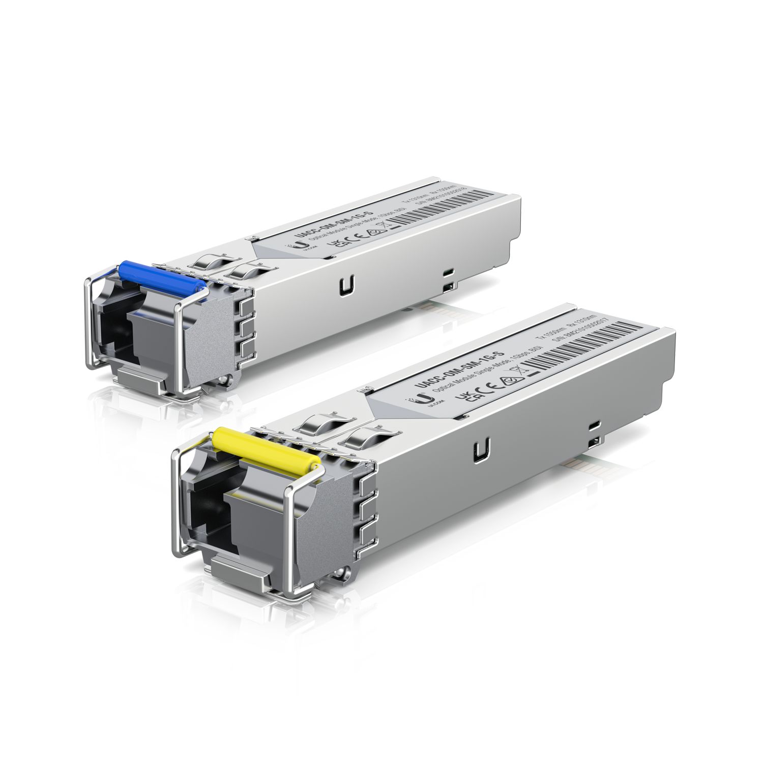 Ubiquiti - SFP (Mini-GBIC) lähetin-vastaanotinmoduulit UACC-OM-SM-1G-S-2 (Pakkaus 2 kpl)
