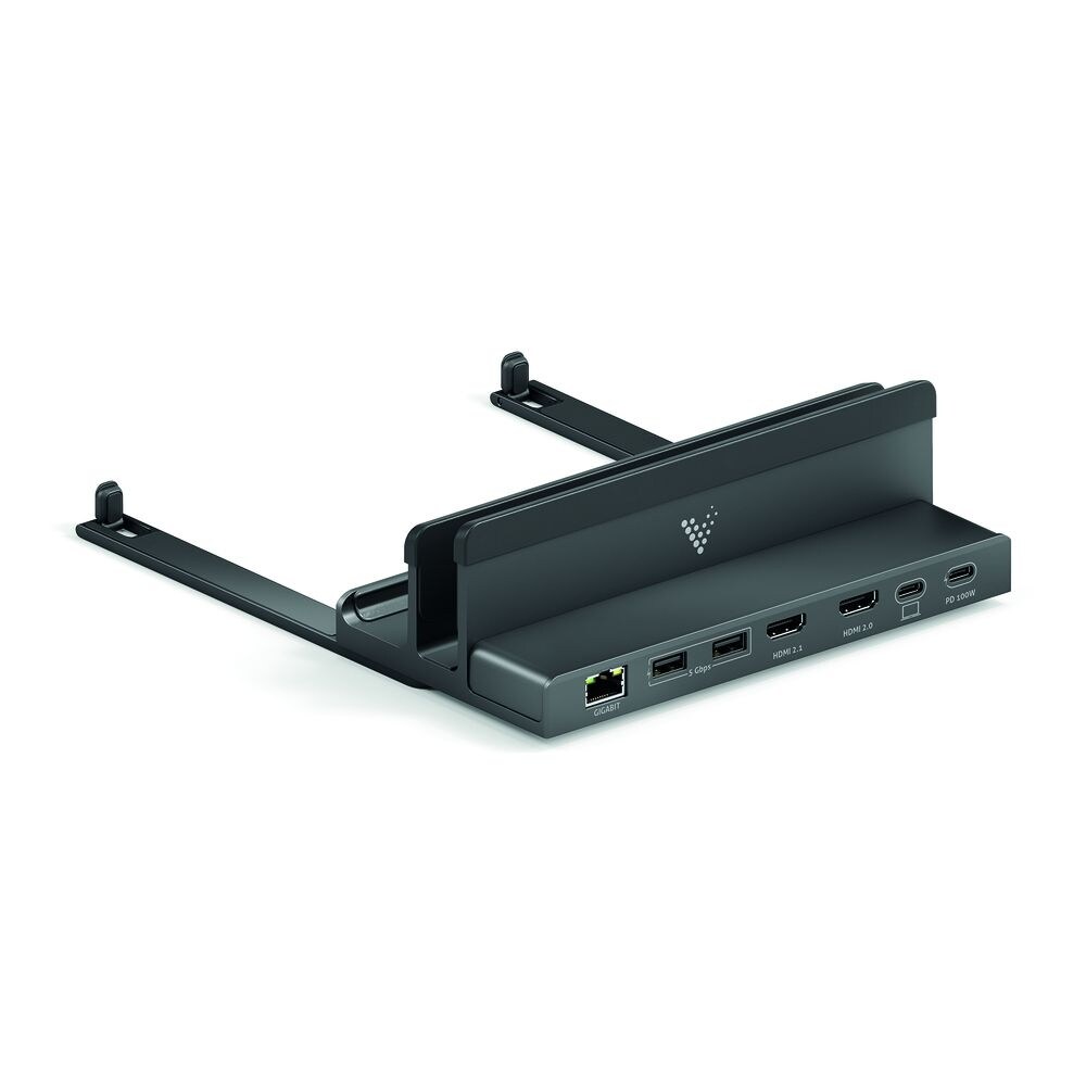 PureLink Vuelogic - 7-in-1 USB-C telakointijalusta - DS100 kannettaville tietokoneille ja taulutietokoneille