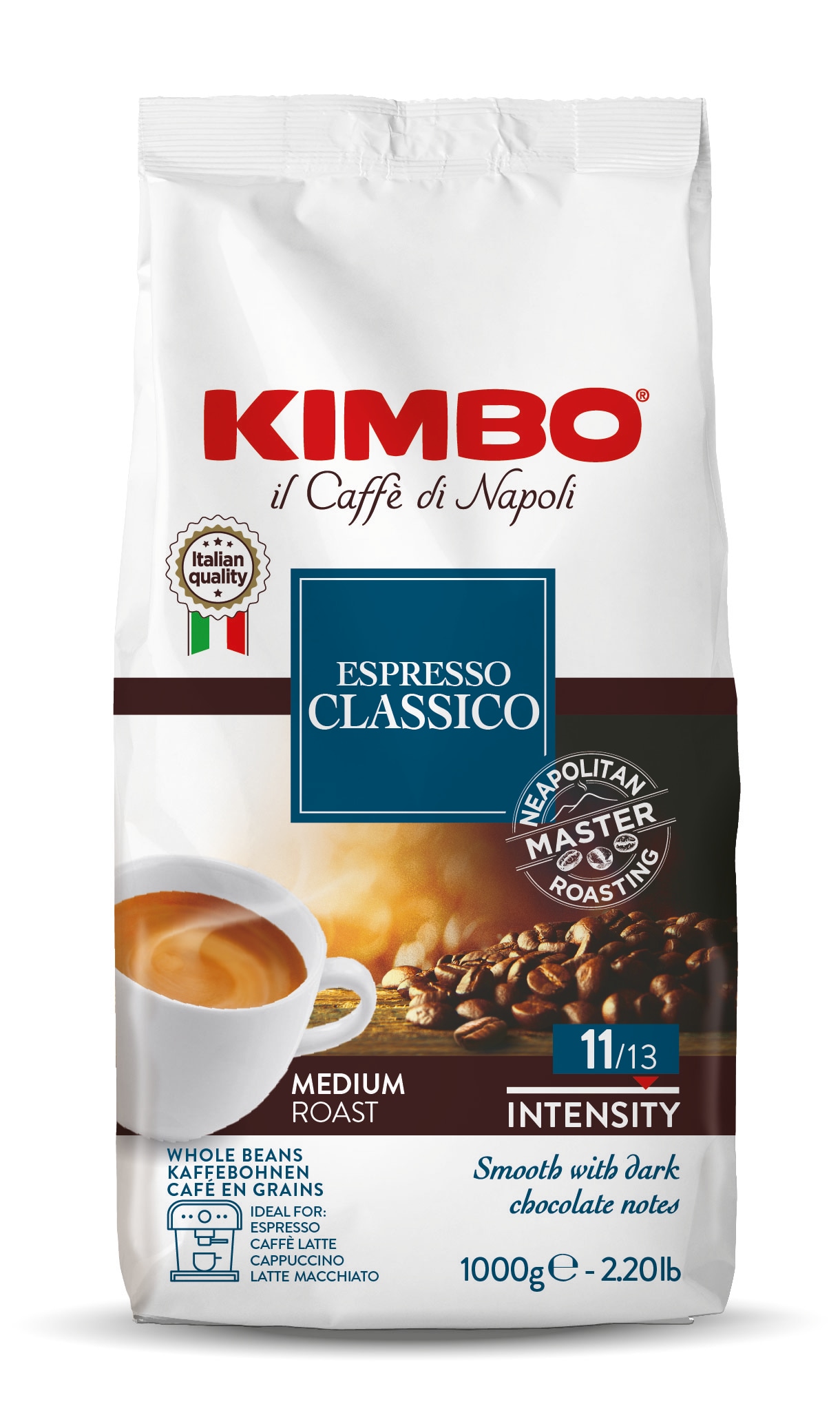 Kimbo Espresso Classico 1kg pavutti