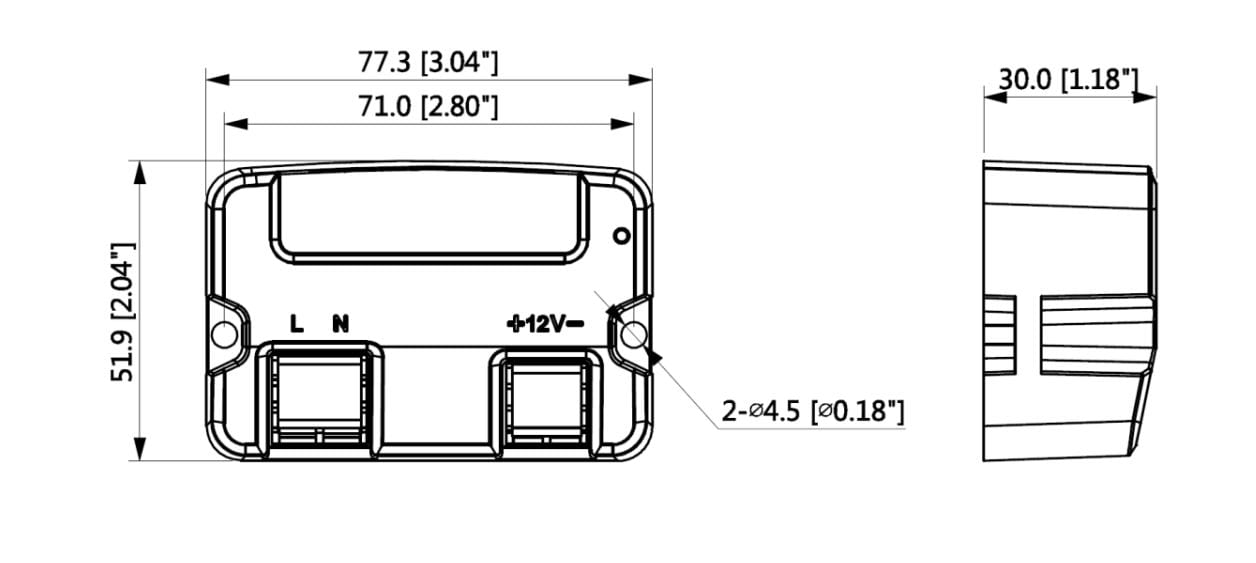 Dahua DH-PFM320D-015 – 12 V DC – 1,5 A virtalähde
