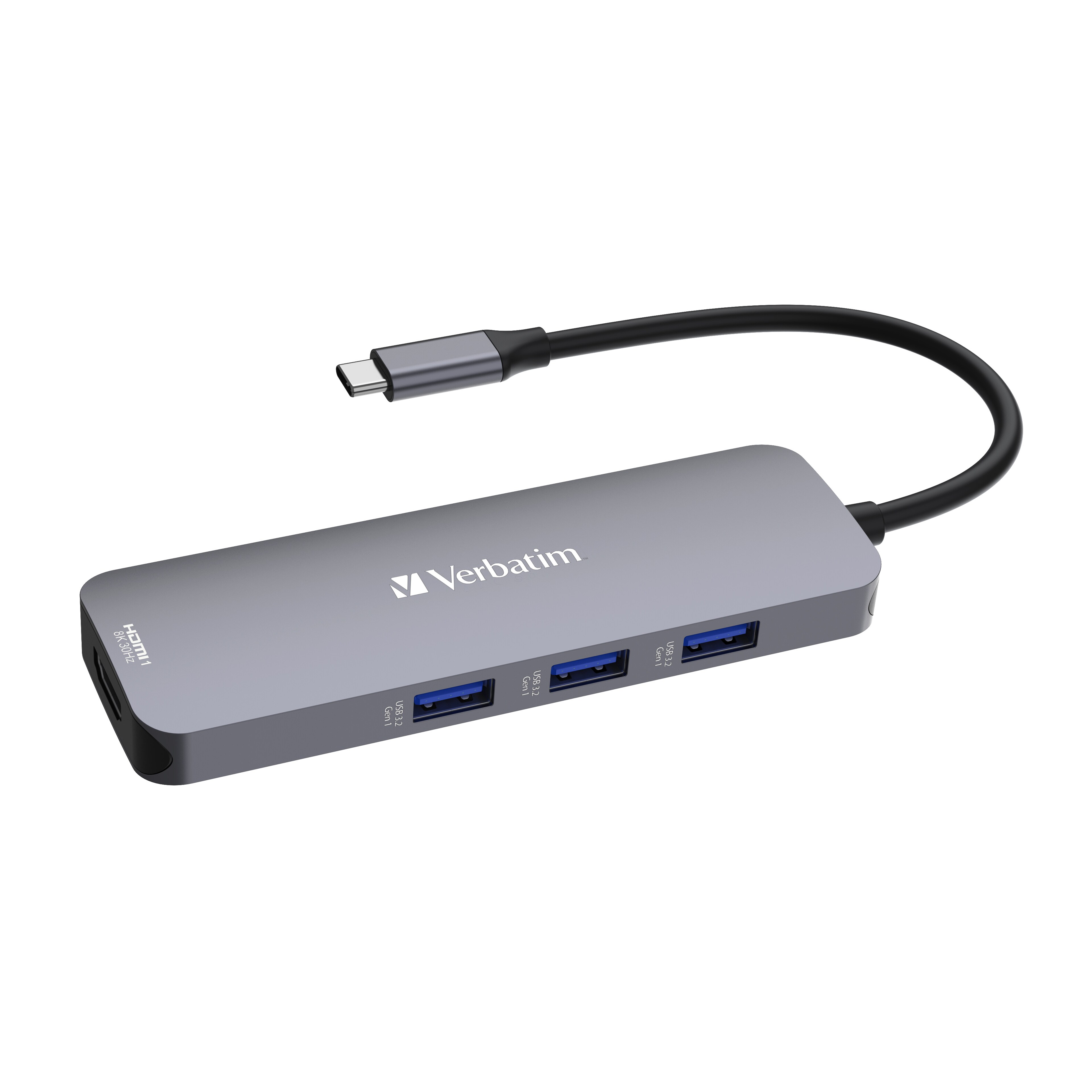 Verbatim USB-C Pro -moniporttikeskitin 8 porttia CMH-08