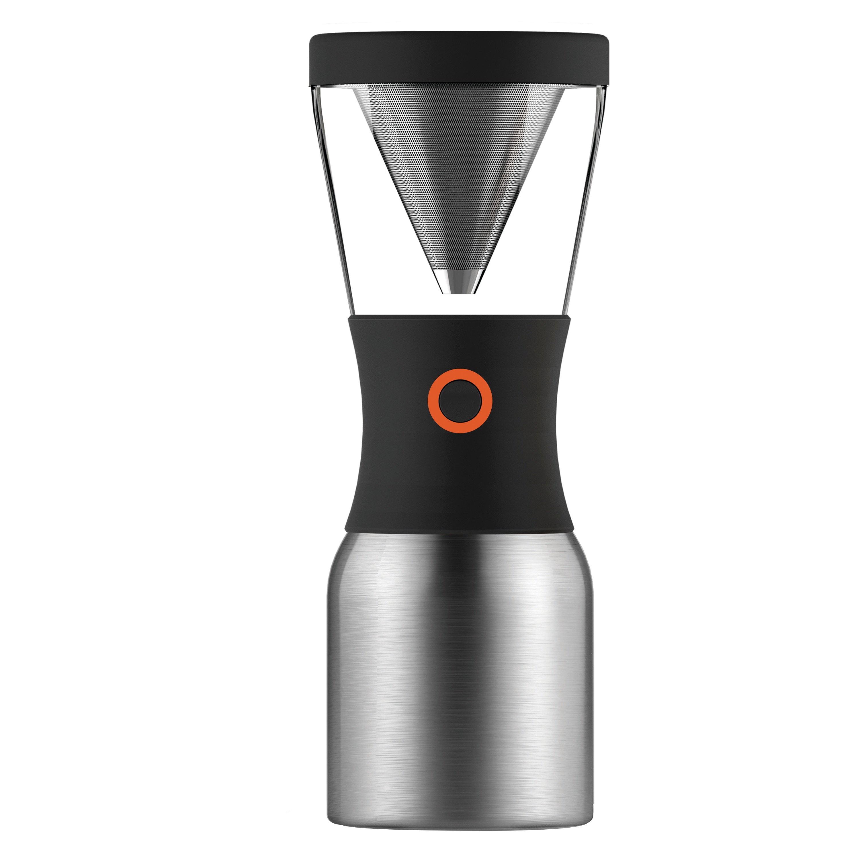 Asobu - Kylmäkeittokahvinkeitin hopea