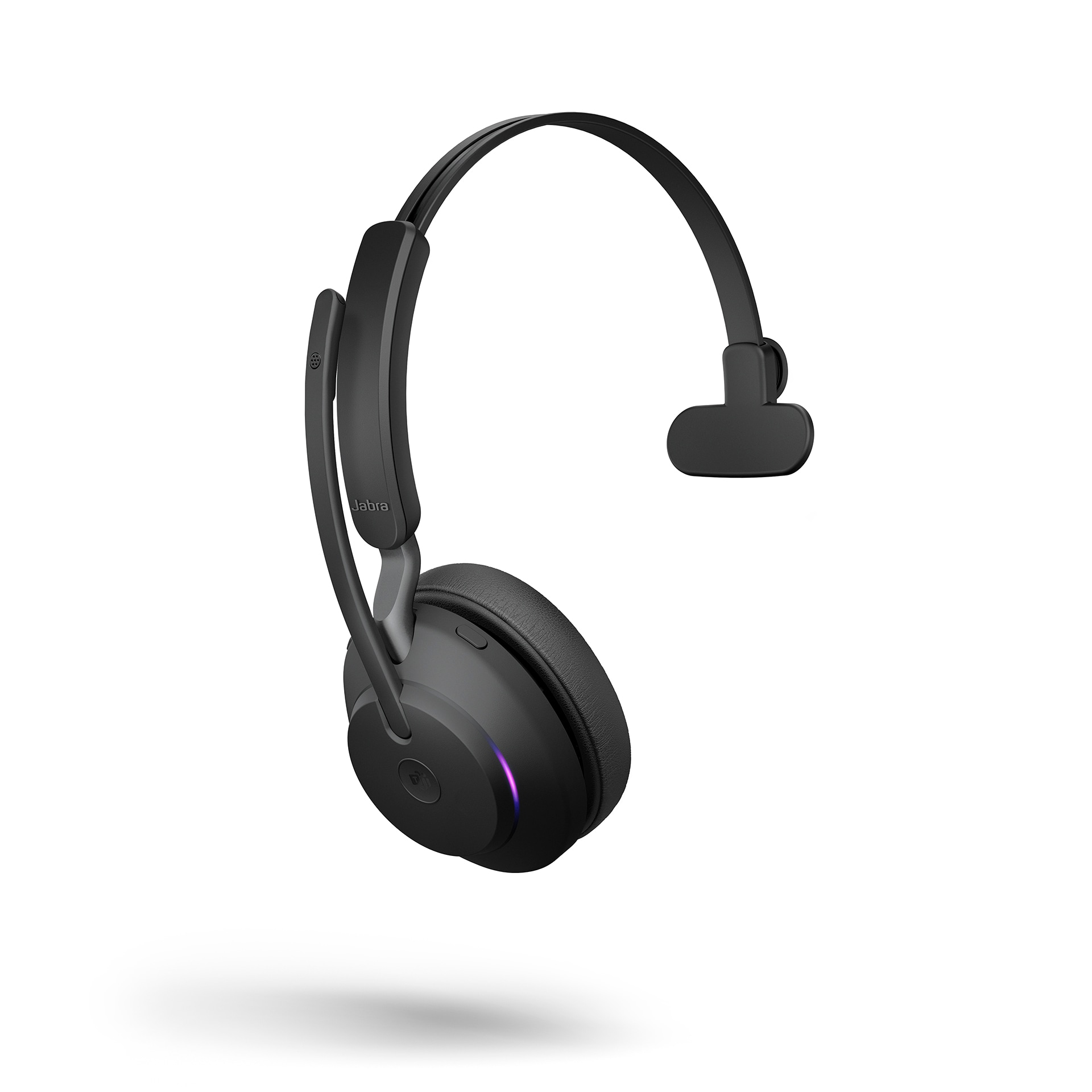 Jabra Evolve2 65 MS Mono USB-A, musta, latausasemalla
