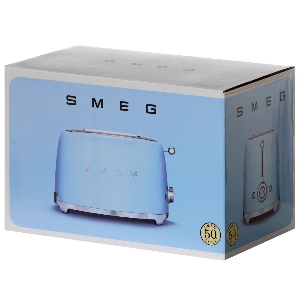 Smeg TSF01CREU Paahdin 2 viipaletta kermaa