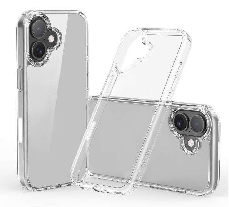 Nevox StyleShell SHOCKFlex - iPhone 17, läpinäkyvä