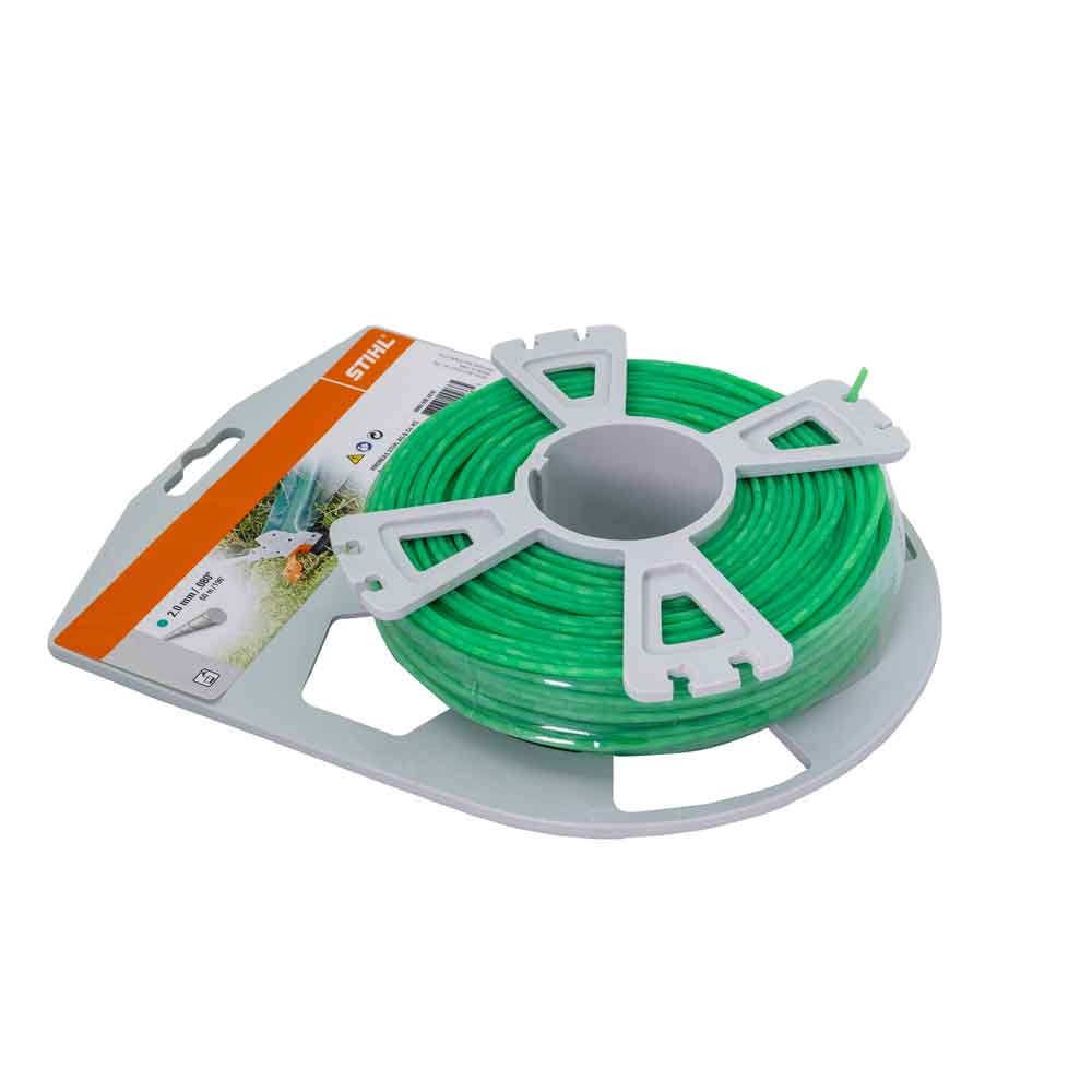 Stihl 9302418 Niittonaru pyöreä hiljainen Ø 2.0mm x 60m, vihreä