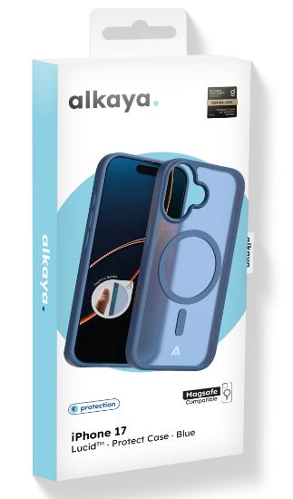 alkaya LUCID matkapuhelimen suojakotelo Magsafe iPhone 17 Airille, musta