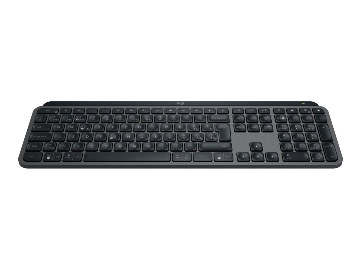 Logitech MX Keys S - Näppäimistö - langaton DE- grafiitti