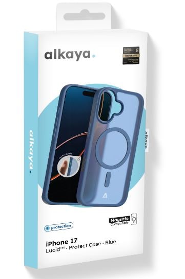 alkaya LUCID matkapuhelimen suojakotelo Protection Case f. Magsafe iPhone 17, sininen
