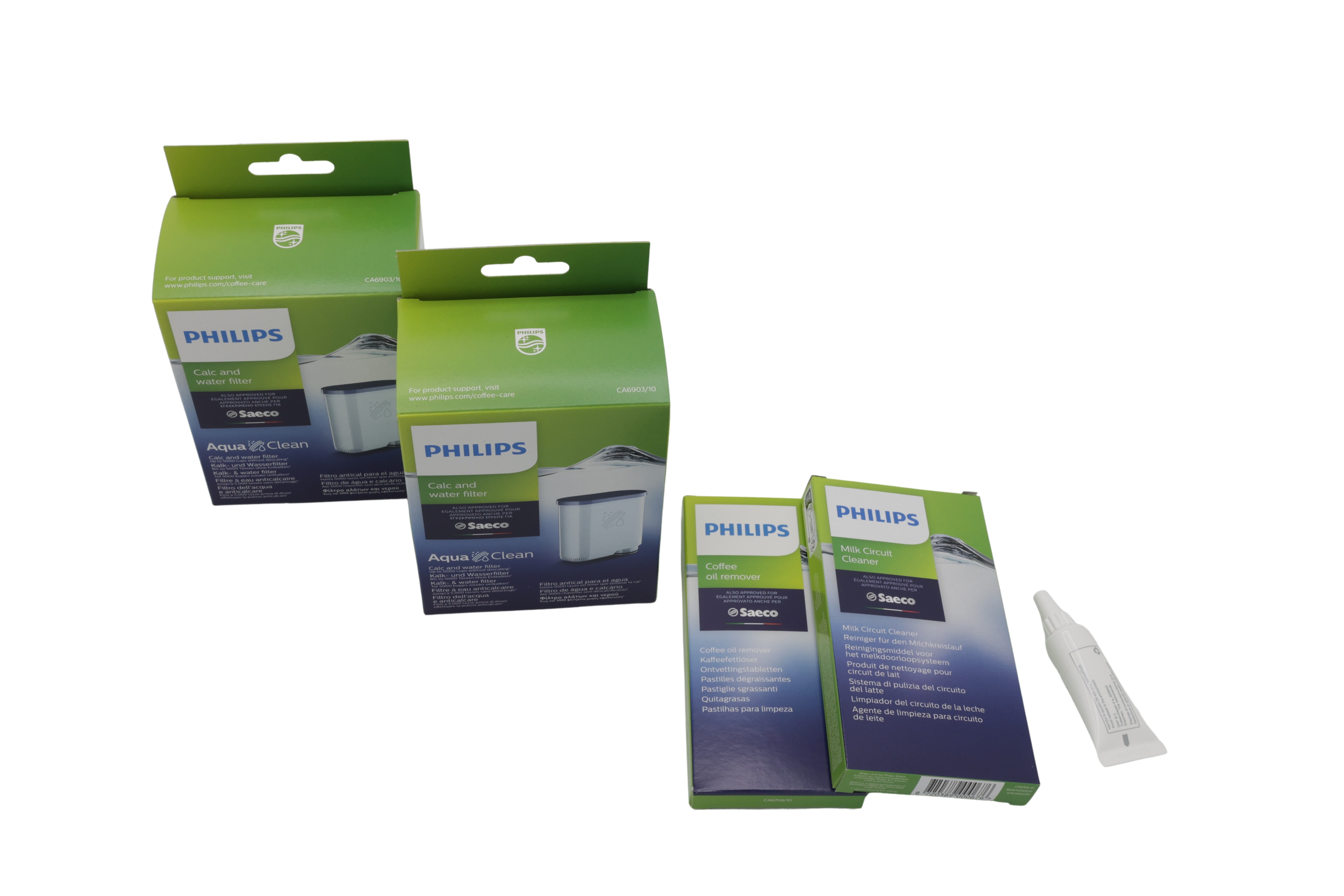 Philips CA6707/10 AquaClean-sarja, sis. suodattimen ja puhdistusaineen