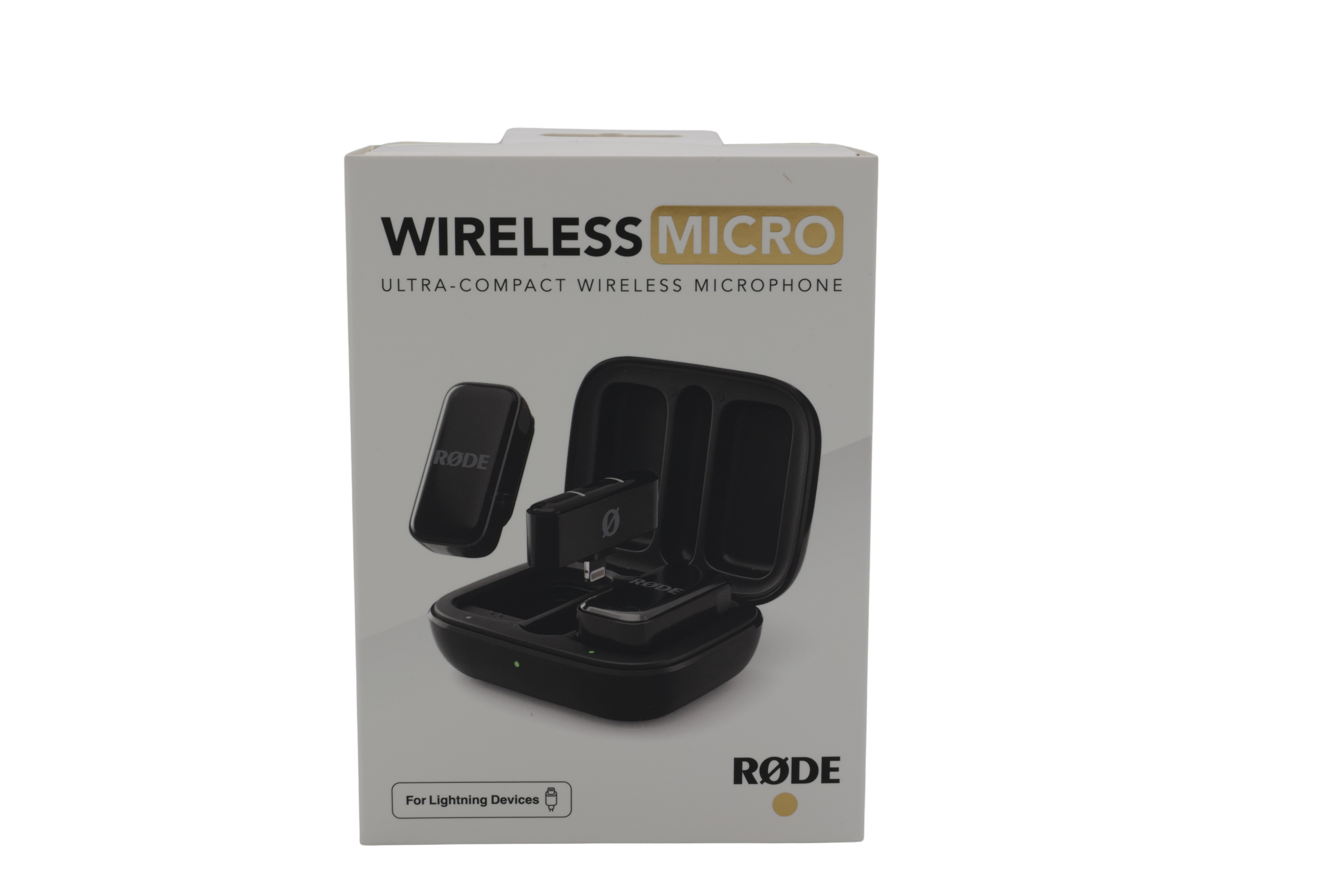 Rode Wireless Micro Lightning, musta