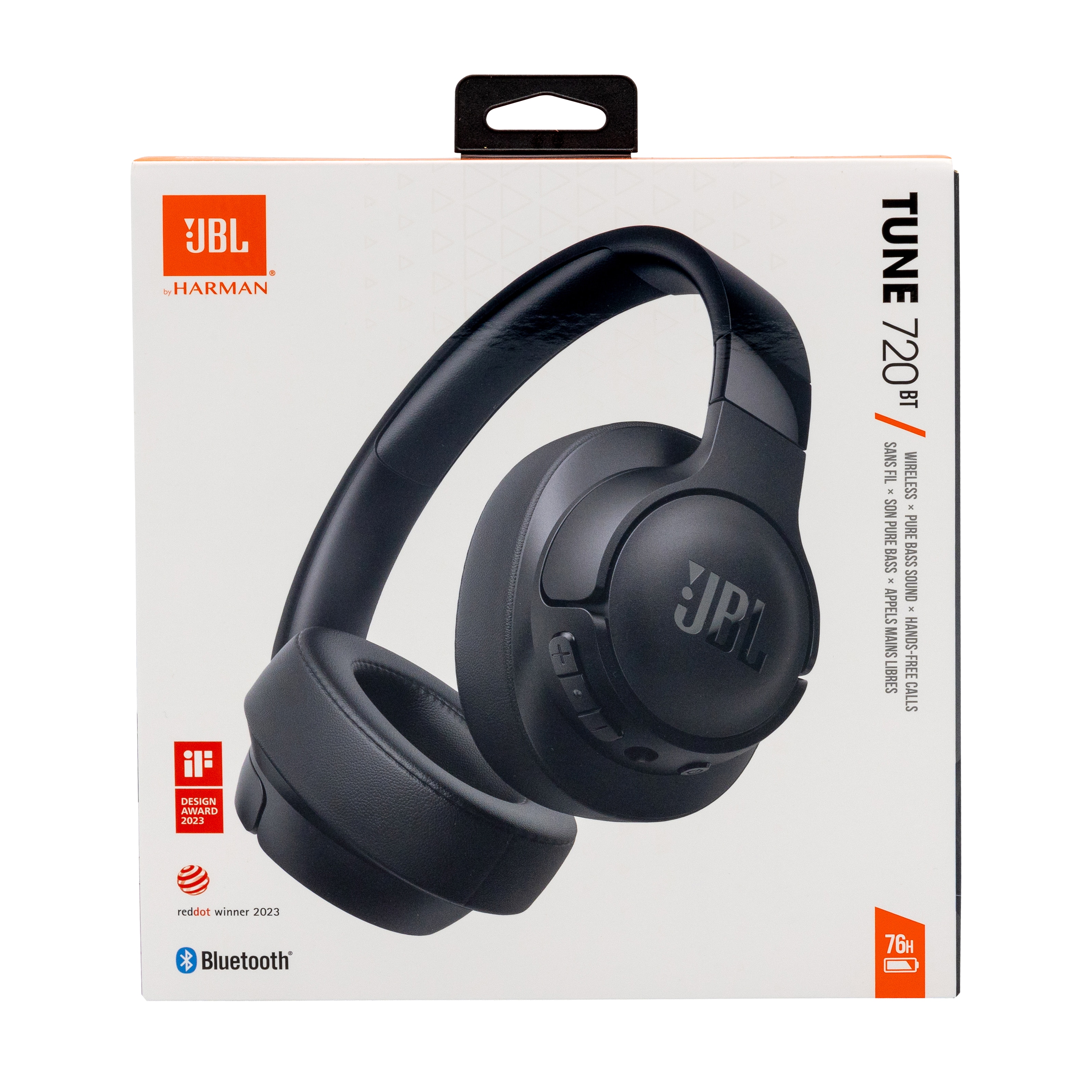 JBL Tune 720BT langattomat kuulokkeet, musta