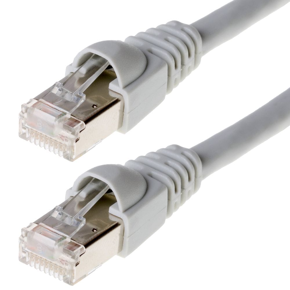 Telegärtner liitäntäkaapeli SFTP CAT 6A harmaa 1,5m