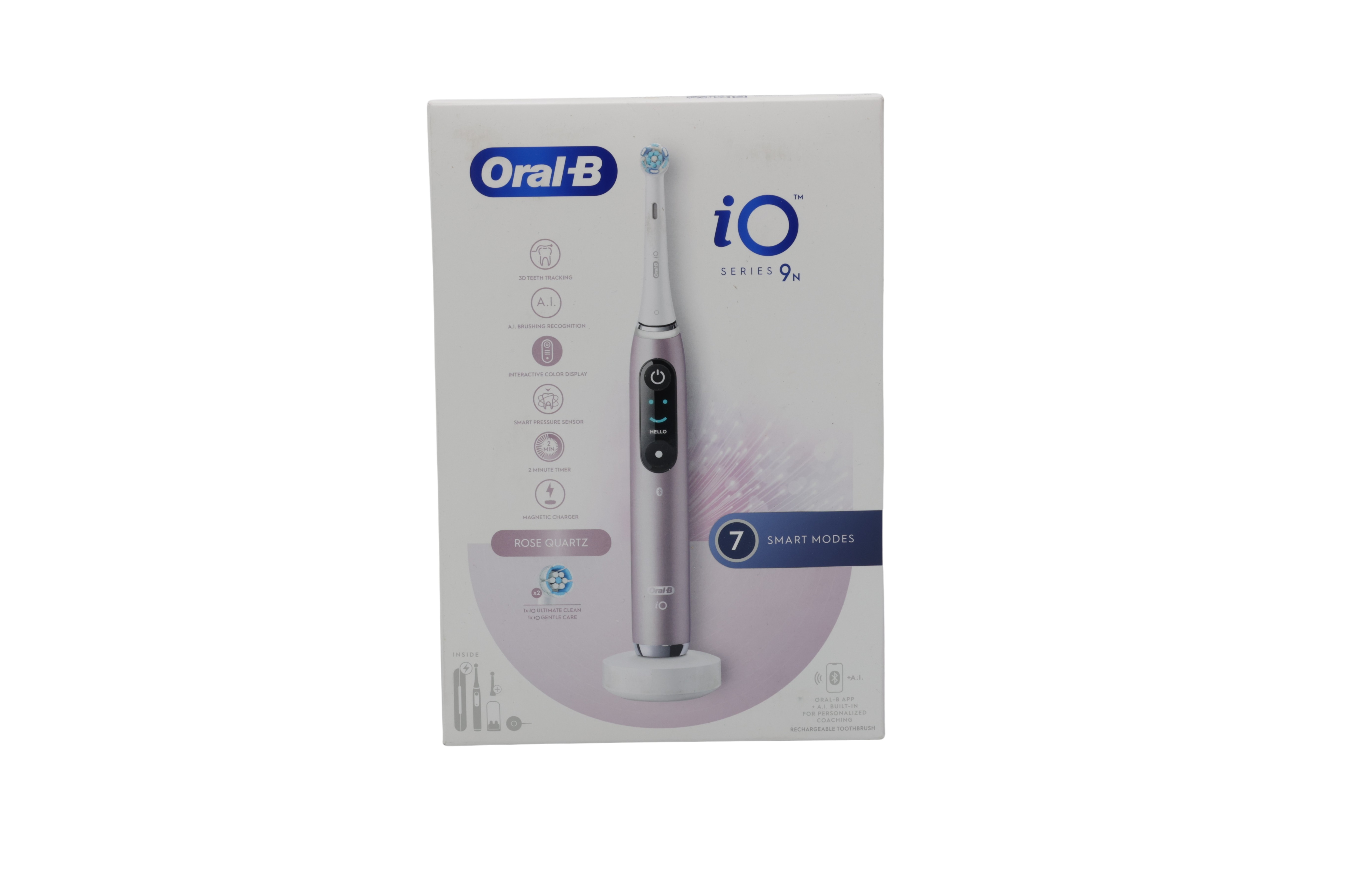 Braun Oral-B iO-sarjan 9N-setti ruusukvartsi