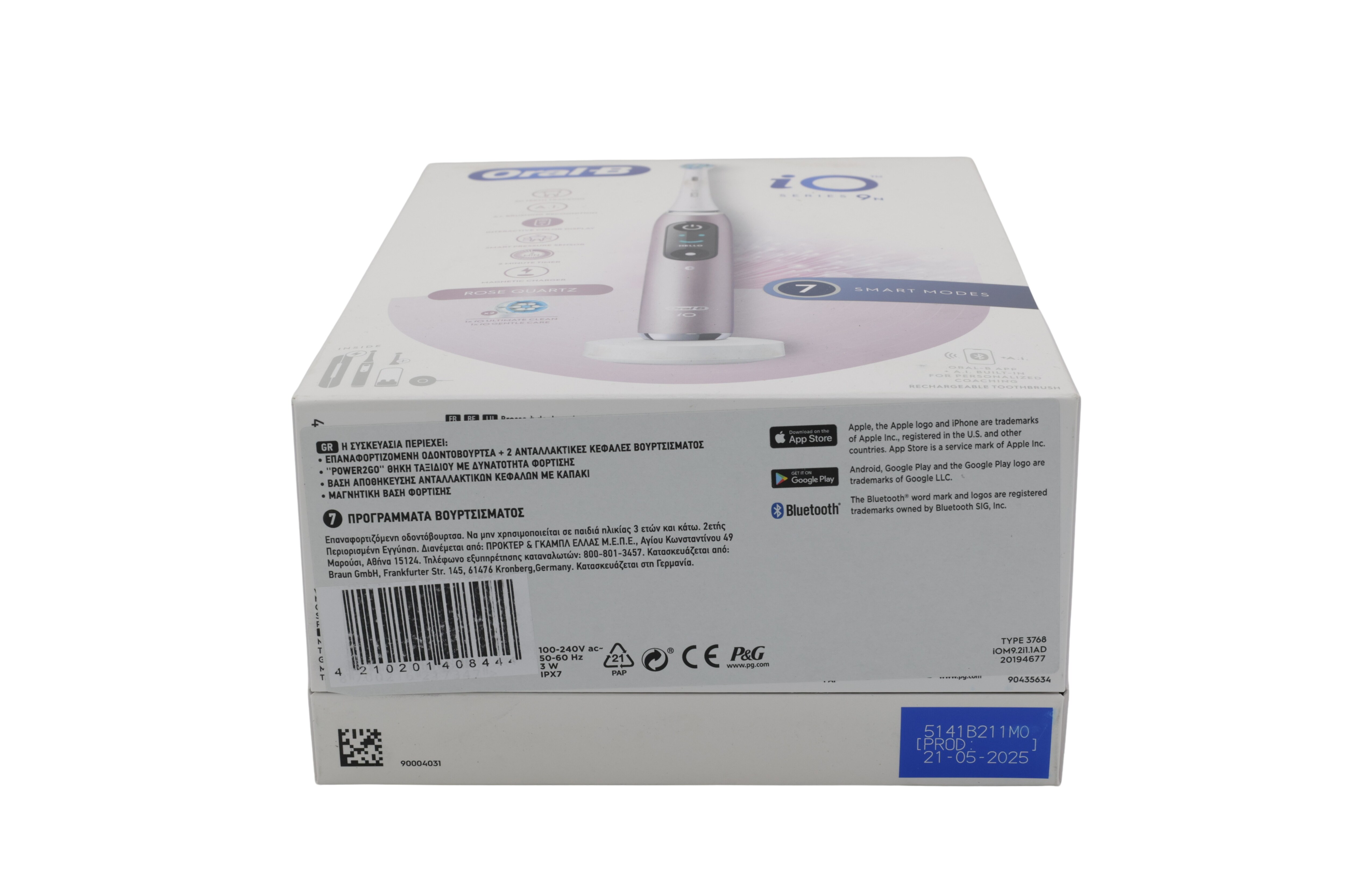 Braun Oral-B iO-sarjan 9N-setti ruusukvartsi