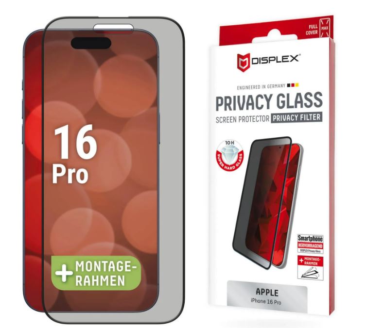 DISPLEX-yksityislasi FC iPhone 16 Pro