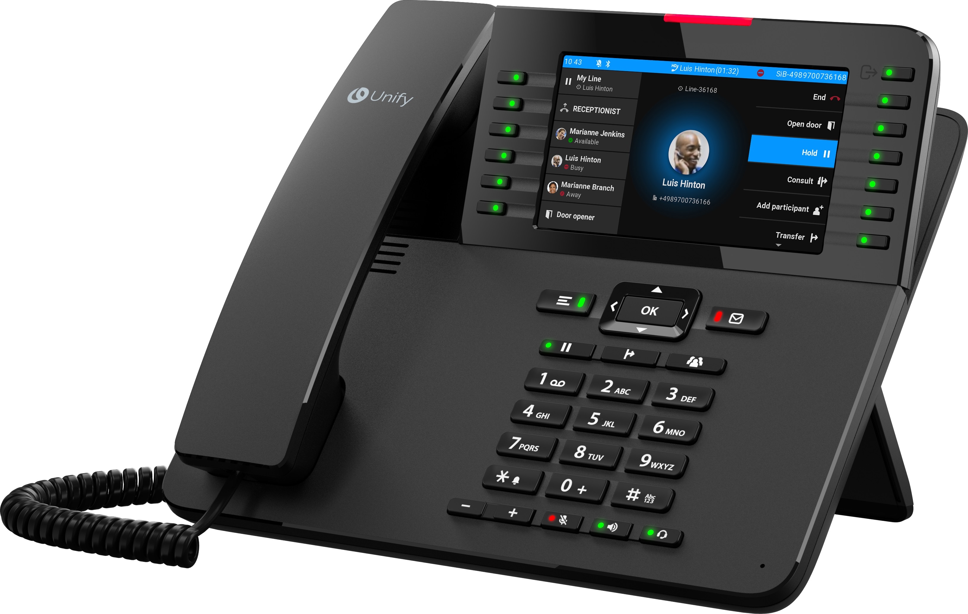 Mitel OpenScape Desk Phone CP710,