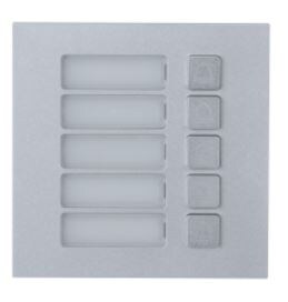 DAHUA DHI-VTO4202F-MB5 – Viisipainikkeinen moduuli – Hopea