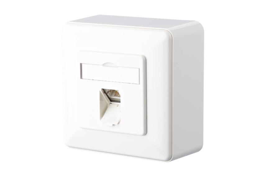 METZ CONNECT E-DAT C6 1 portti AP puhtaan valkoinen