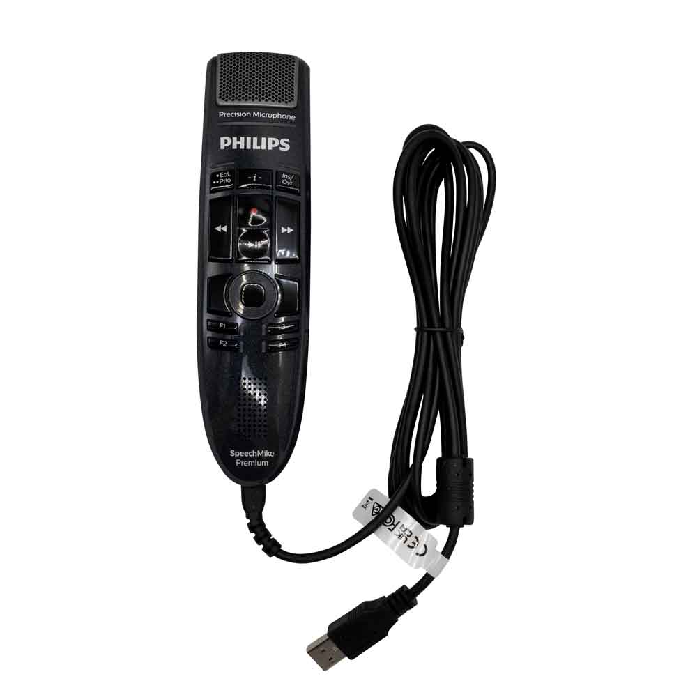 Philips SpeechMike Premium, jossa on ohjaustyyny SMP3700/00