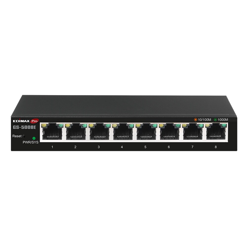 Edimax Gigabit Ethernet 8-portti Web Smart -kytkin